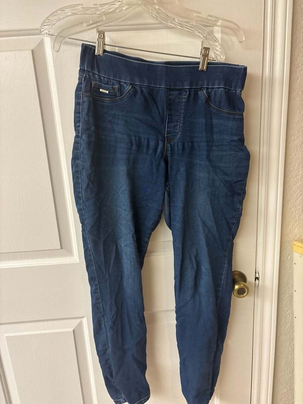 Nine West Jeans Pull-On Skinny Leg Jeans Size 10